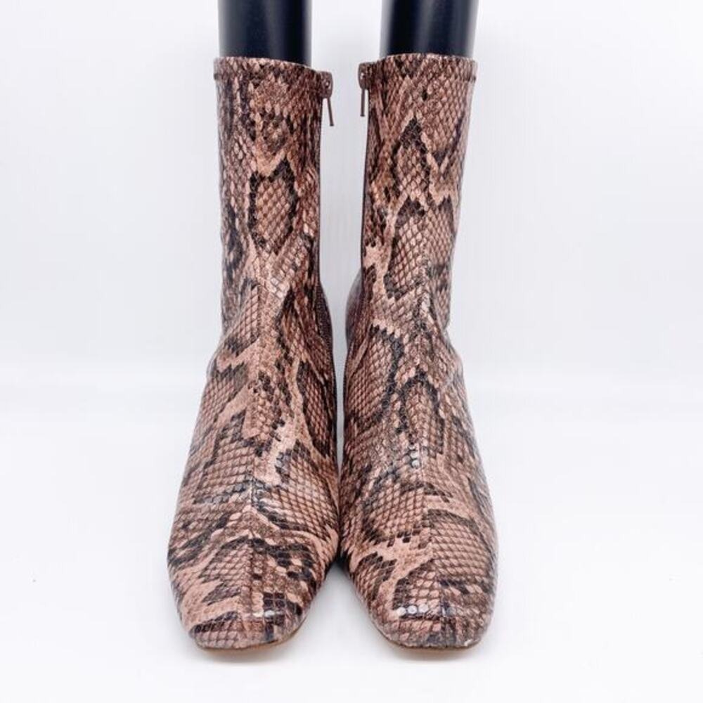 Steve Madden Women's Harli Ankle Boot Snake Print Size 7.5M‎ - Picture 7 of 9